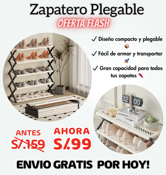 ZAPATERO PLEGABLE